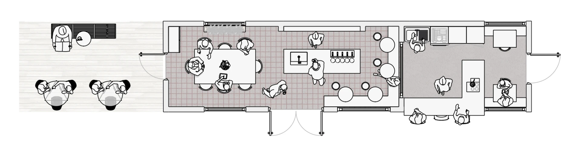 ALMA pavilion floor plan